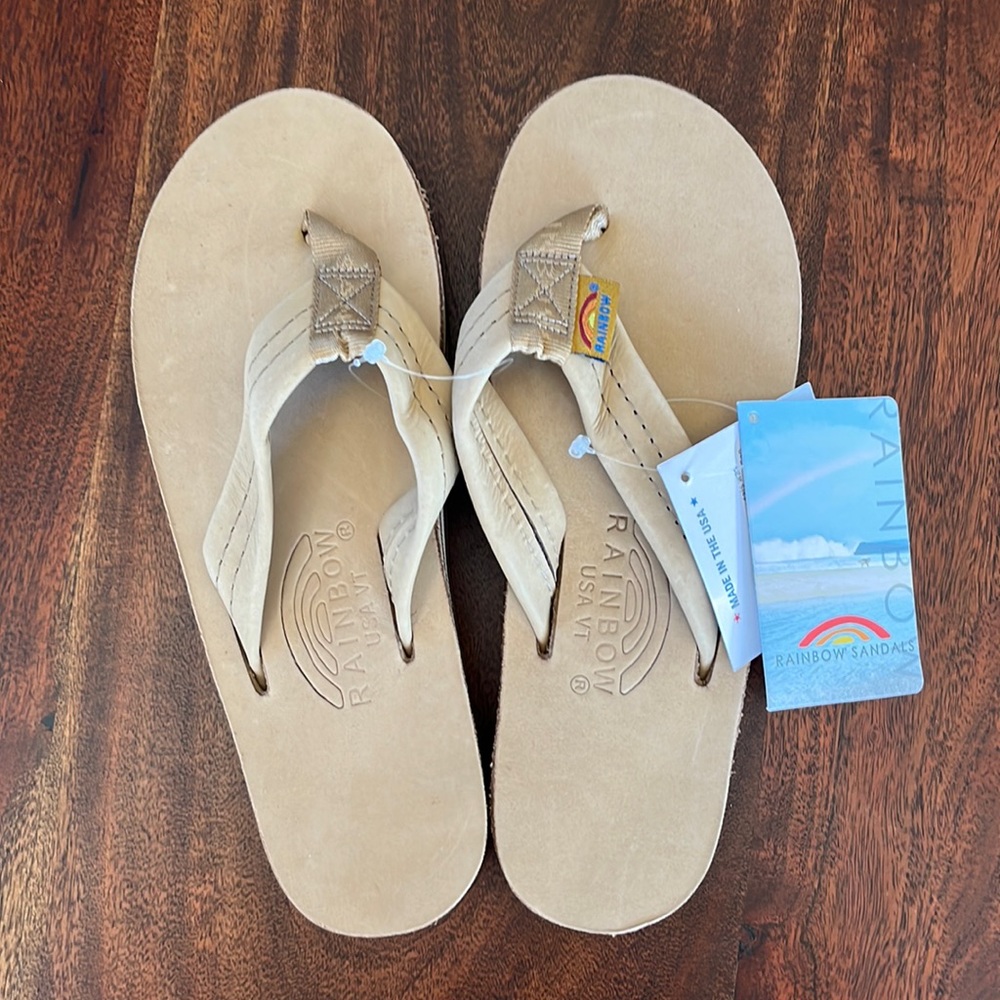Rainbow sandals